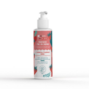 Szampon i Żel do kąpieli o zapachu truskawki 280ml