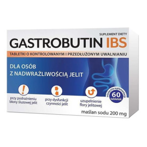 Gastrobutin IBS 60 tabletek