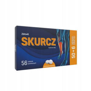 Zdrovit SKURCZ 50 + 6 tab. gratis