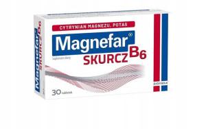 Magnefar B6 Skurcz 30 tabl.
