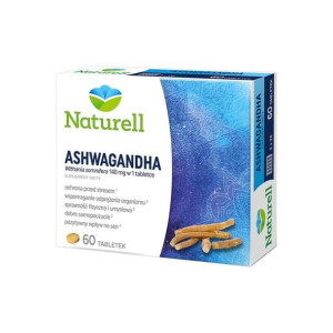 Naturell Ashwagandha 60 tabletek
