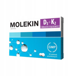 Molekin D3+k2 30 Tabl.powl.