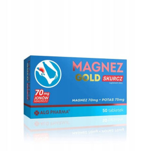 Magnez Gold Skurcz 50 tabl. AlgPharma