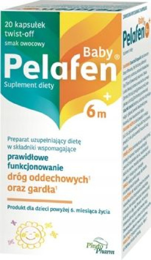 Pelafen Baby 6m+ 20 kaps twist-off