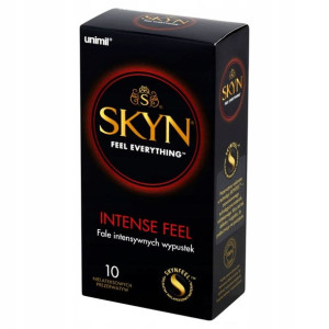 Prezerwatywy Unimil Skyn Intense Feel 10 sztuk