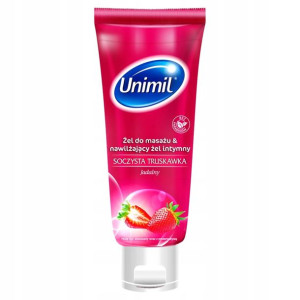 Unimil Żel intymny soczysta truskawka 200 ml