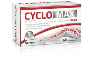 CYCLOMAX 60 KAPS. żylaki, hemoroidy