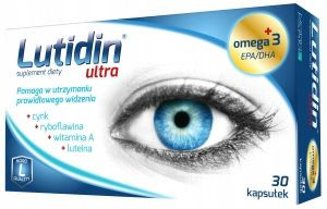 LUTIDIN Ultra 30 kaps na wzrok