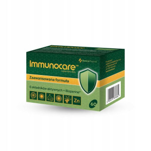 Immunocare 60 kaps. czosnek, czarny bez, cynk