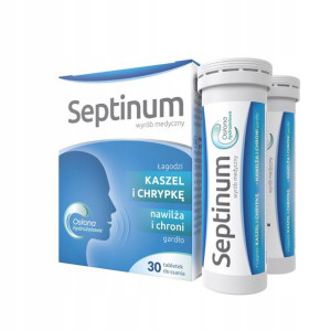 Septinum 30 Tabl.d/ssania Kaszel, Ból Gardła