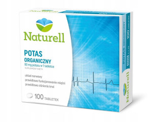 Naturell Potas organiczny 100 tabletek