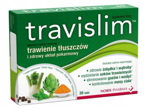 Travislim 30 tabl.powl. zdrowy układ pokarmowy
