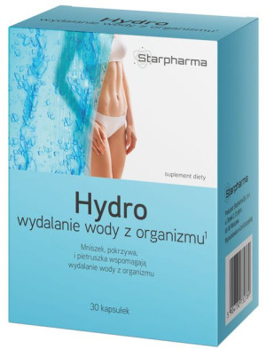 Starpharma HYDRO wydalanie wody z organizmu 30 kap