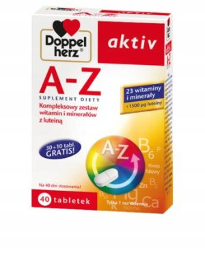Doppelherz aktiv A-Z Retard 40 tabl. witaminy
