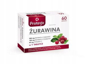 Protego Żurawina 60 tabl. układ moczowy