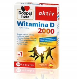 Doppelherz aktiv Witamina D Forte 2000 45 tabl.