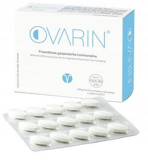 Ovarin 60 tabl. inozytol, kwas foliowy, D3