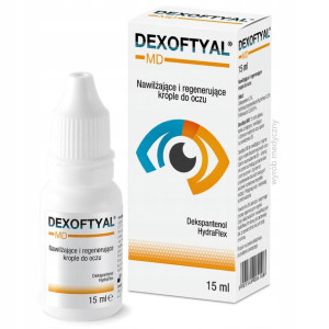 DEXOFTYAL MD nawilżające krople do oczu 15 ml