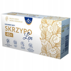 Skrzypolen z biotyną 40+ 60 kaps