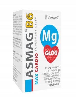 Asmag B6 Max Cardio 30 Tabl.