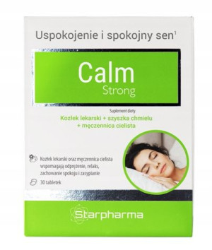 CALM STRONG 30 tabl. na uspokojenie
