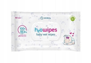 H2O Wipes wodne chusteczki 60 szt.