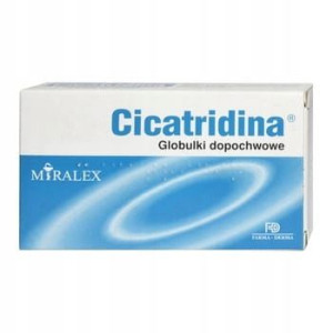 CICATRIDINA regeneracja pochwy globulki 10 szt
