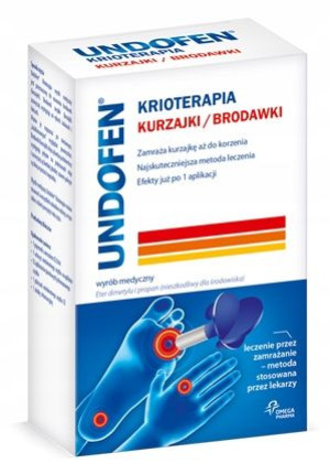 UNDOFEN KRIOTERAPIA 50 ML kurzajki i brodawki