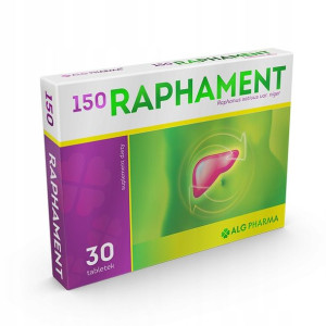 Raphament 150 trawienie, wątroba 30 tab