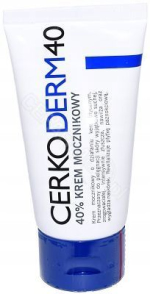 CERKODERM 40% KREM 50ML łuszczyca