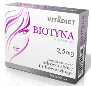 BIOTYNA 2,5 mg 60 tab. Vitadiet