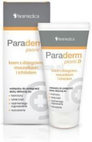 PARADERM PSORIC D krem z dziegciem, 85g
