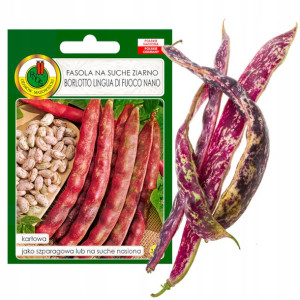 Fasola na suche nasiona Borlotto Lingua di Fu 30g