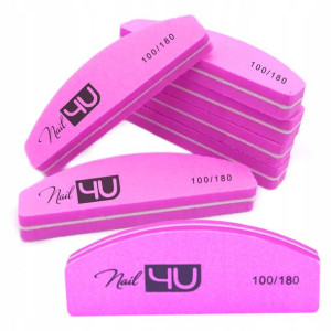 Nail4U Polerka blok do paznokci 20 szt 100/180