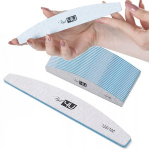 Nail4U Pilnik do paznokci 25 szt ŁÓDKA 100/180