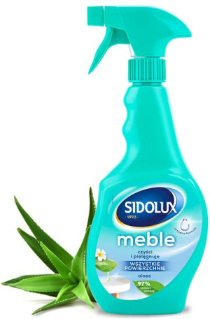 -sidolux Do Mebli Triger 400ml-spray-aloes