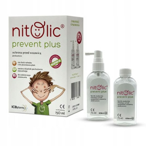 Pipi Nitolic prevent plus spray 150 ml na wszy