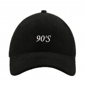 Czarna czapka z daszkiem HAFT 90's lata PREZENT