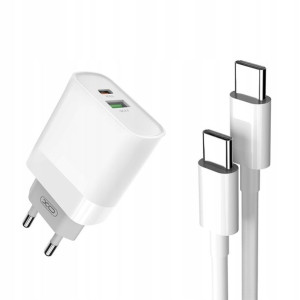 XO ładowarka L64 PD QC 3.0 20W 1x USB 1x USB-C