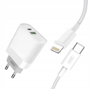 XO ładowarka L64 PD QC 3.0 20W 1x USB 1x USB-C