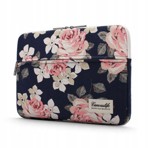 Pokrowiec na laptop macbook etui 13-14 cali w róże