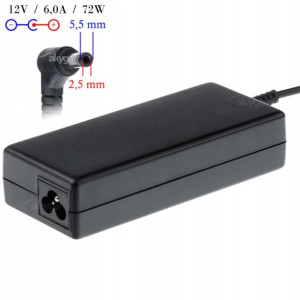 Akyga zasilacz 12V/6.0A 72W 5.5x2.5 mm ACER/ITX