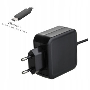 Zasilacz do notebooka 20V 3.25A 65W USB-C 1.2m