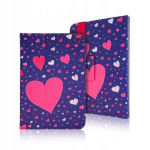 Uniwersalne etui do tabletów 7-8" serca