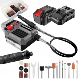 Graphite Multiszlifierka Aku 18v + Akcesoria +4ah