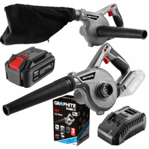 Graphite Dmuchawa I Odkurzacz 2w1 Akum. 18v + 4ah