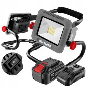 GRAPHITE LAMPA LED Energy+ 18V Li-lon 58GE109 +4Ah