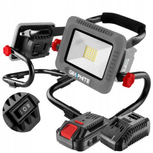 GRAPHITE LAMPA LED Energy+ 18V Li-lon 58GE109 +2Ah