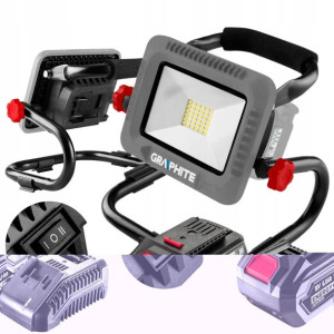 GRAPHITE LAMPA LED Energy+ 18V Li-lon 58GE109 +6Ah