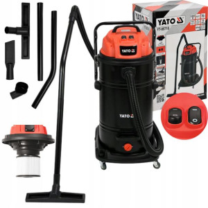 Odkurzacz Przemysłowy Yato 70l 2400w Sucho/mokro